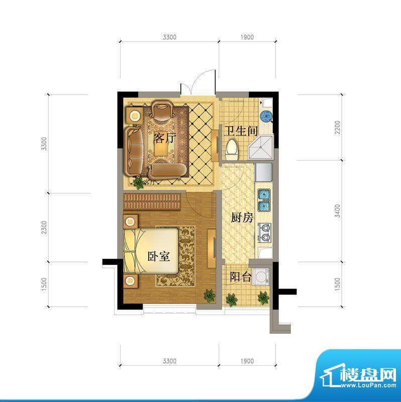 澳海澜庭9#户型图 面积:0.00平米