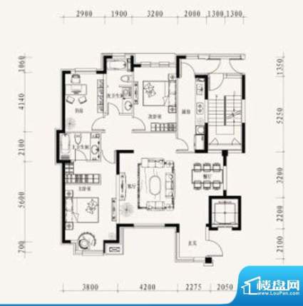 万科沈抚新城金域蓝面积:0.00平米