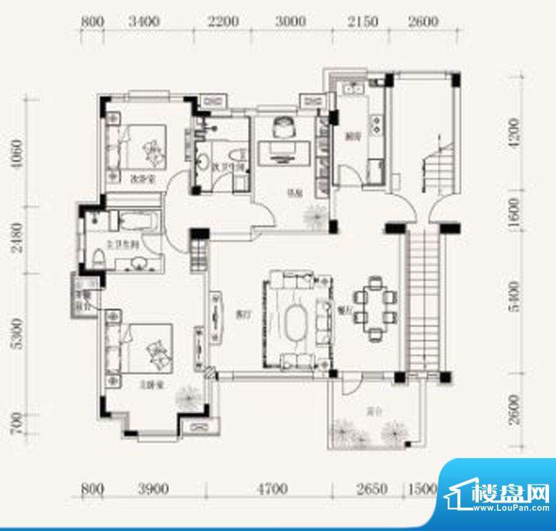 万科沈抚新城金域蓝面积:0.00平米