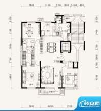 万科沈抚新城金域蓝面积:167.00平米