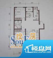 金鼎世纪城2室2厅1卫面积:86.31平米