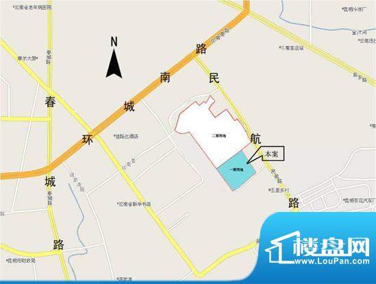 香樟俊园社区交通图