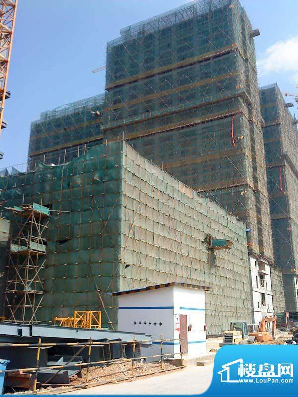 欣都龙城东侧整体工程进度图（2011.2.2