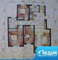 锦绣澜湾c区4户型3室面积:119.52平米