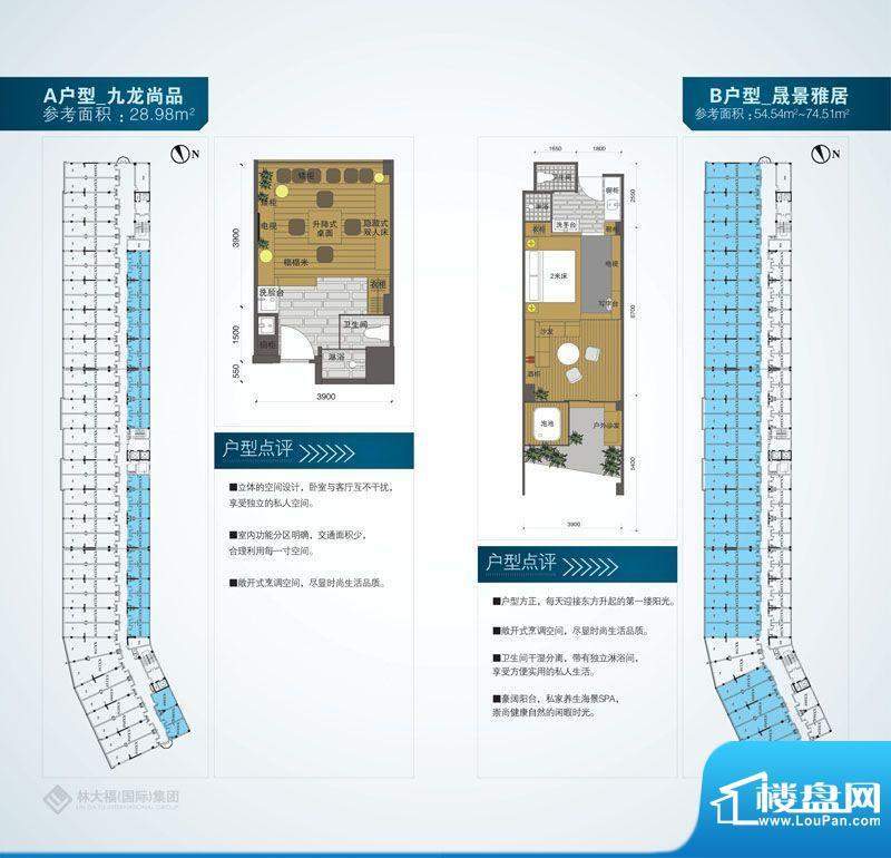 九龙晟景精美户型2面积:0.00平米