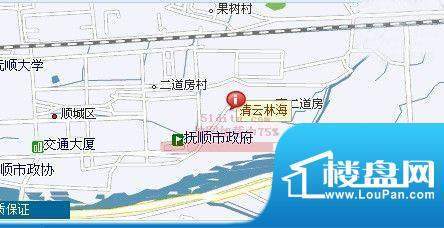 清云林海交通图
