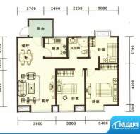 渝都·国际明珠1-2-面积:92.47平米