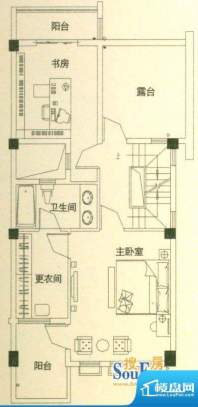 银海大理山水间B1户面积:208.00m平米