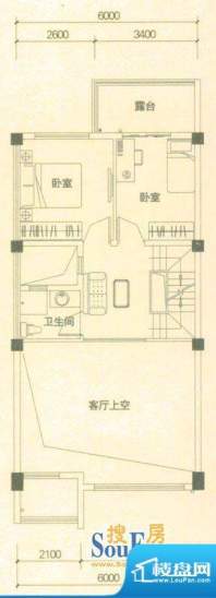 银海大理山水间B2户面积:207.00m平米