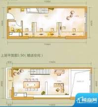 艺墅花乡C户型1室1厅面积:0.00m平米