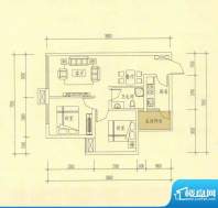 鑫沙时代4-A、4-N户面积:66.28平米