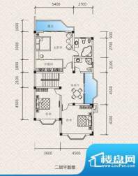 南桥半岛B1户型二层面积:276.03平米