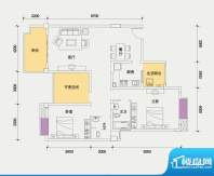 汇乐国际·逸家B2户面积:114.00平米