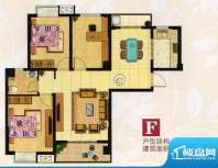 金港一品F户型 3室2面积:108.73m平米