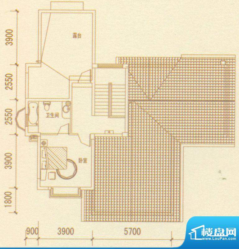 奥林匹克记者村别墅面积:429.83平米