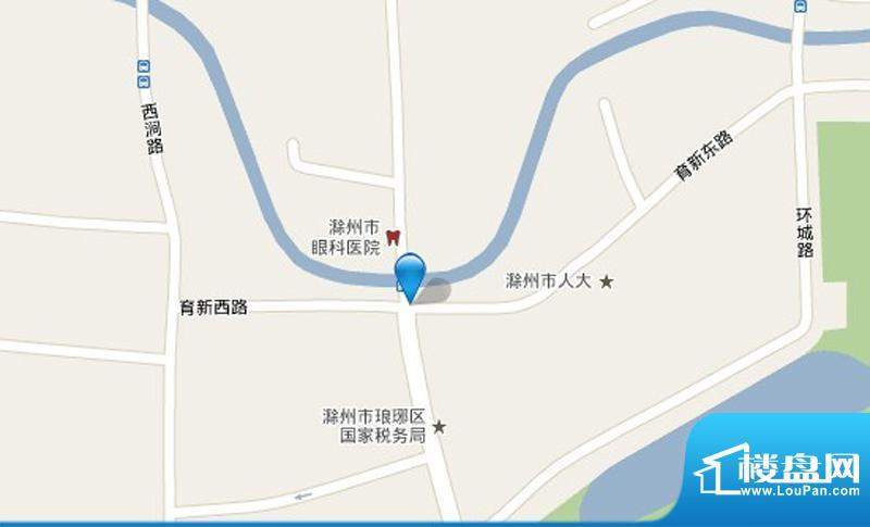 泰鑫·现代城交通图