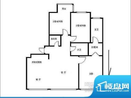 红玺台 0室 户型图