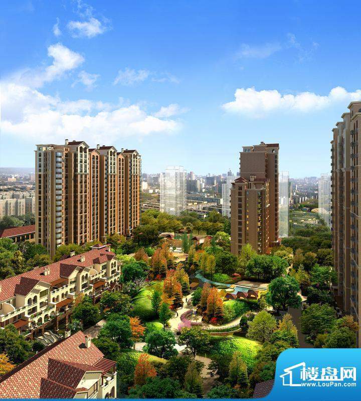北京城建·红木林效果图-北区园林半高鸟