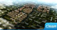 北京城建·世华龙樾日景鸟瞰效果图