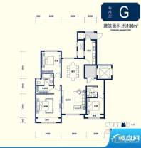 北京城建徜徉集10号地6#、7#、面积:130.00平米