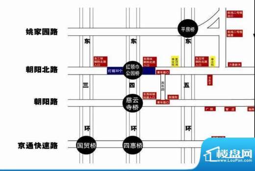 小悦城交通图