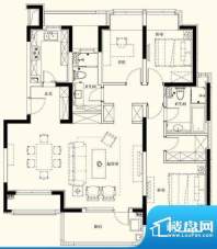 秋霞坊 4室 户型图面积:125.00平米