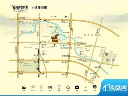 北京壹号庄园交通图