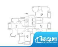 润泽悦溪915楼层平面图 