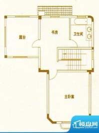 福运马洛卡F房型三层 4室3厅3卫面积:250.00平米