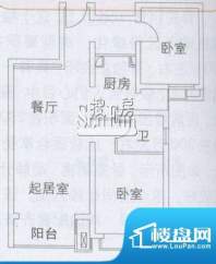 明日星城二期世纪星户型图 2室面积:137.28平米