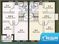 东丰林居C户型二层 3室1厅1卫面积:183.22平米