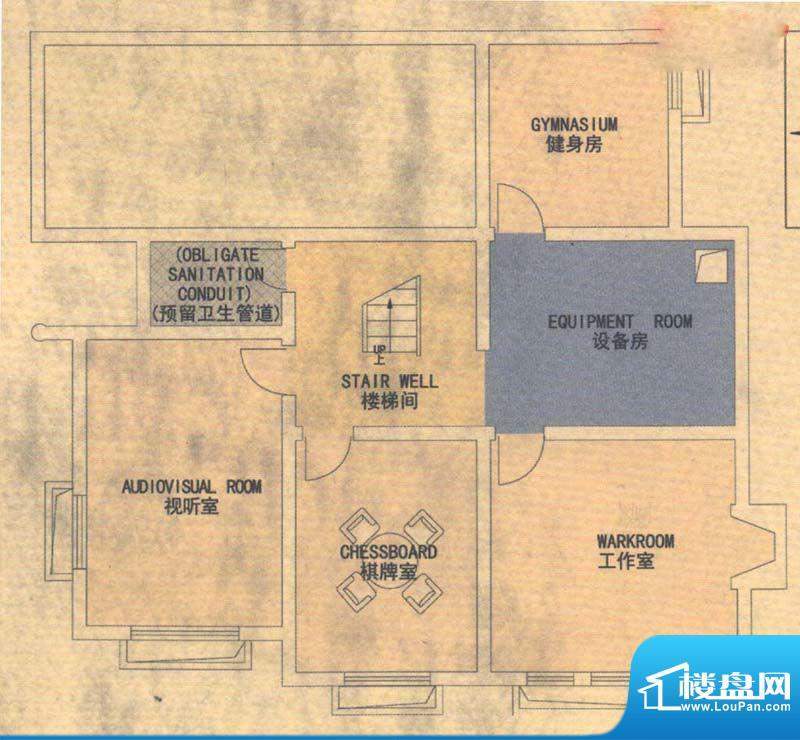 圣特丽墅都市阳光花园J房型地下面积:362.70平米