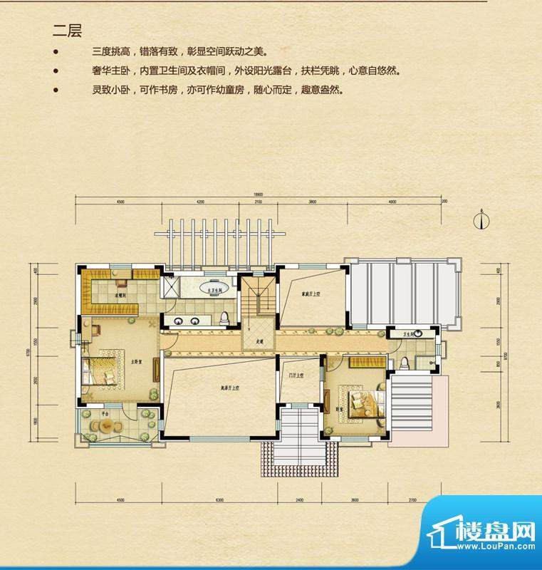 沿海·未来deVilleB3二层户型图