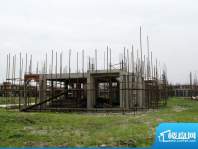 圣堡别墅三期在建(2010年5月)