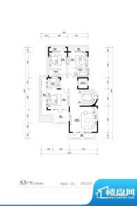 棕榈滩中央墅S3户型家庭层2层 面积:1145.00平米