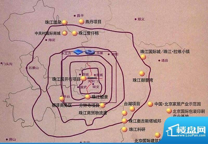 珠江奥古斯塔城邦交通图