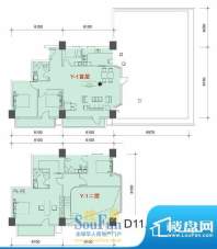 世纪星城长城国际三期D段户型1