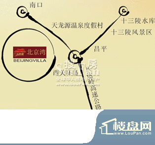 北京湾北京湾交通图
