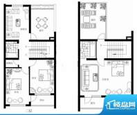 莱茵湾A2-二、三层 3室1厅2卫