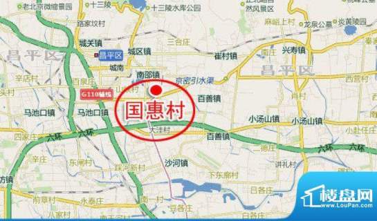 国惠村交通图