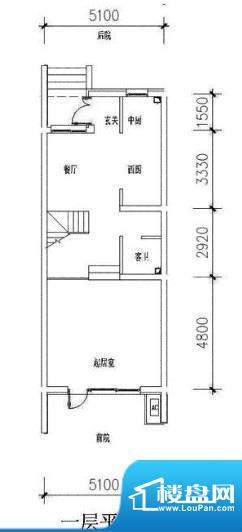 尚东庭A区A1号楼3单元一层 