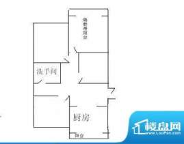 金泰丽富嘉园户型图 4室1卫1厨