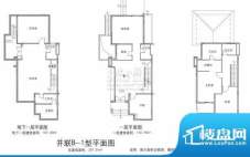 欧郡香水城并联B-1户型图 6室2面积:297.51平米