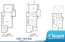 欧郡香水城并联B-2户型图 6室2面积:297.51平米