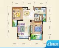 四季康城20、21、22、23栋B1户面积:73.64平米