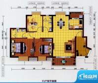 5号楼标准层01户型 3室