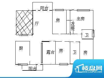 滨江豪园 6室 户型图面积:300.00平米