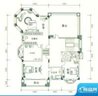 御富别墅C3型三层 面积:833.65平米