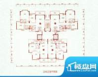 富怡名居12栋11层平面图 2室2厅面积:90.20平米