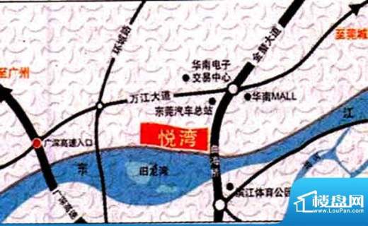 阳光海岸二期悦湾交通图